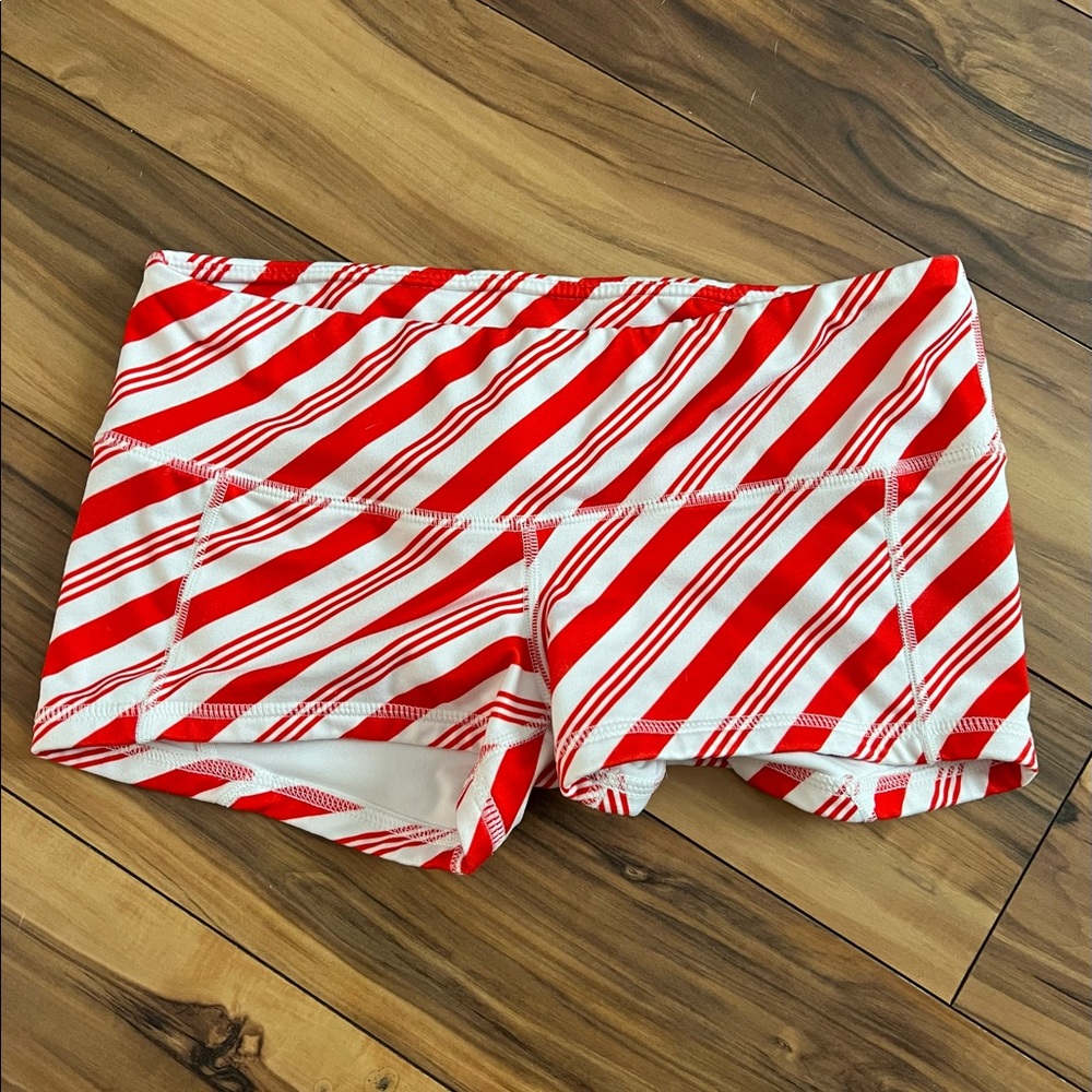 Fleo  Christmas candy cane shorts